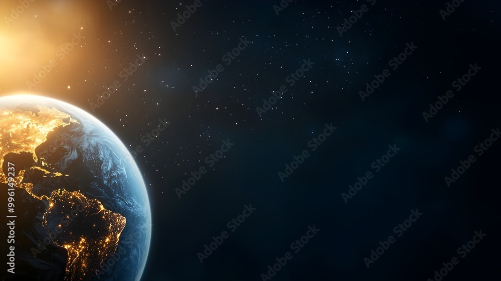 Fototapeta premium Ancient Earth The Formation of Continents and Ecosystems - A Visual Journey Through Prehistoric Climate Fluctuations and Natural Disasters Shaping Life