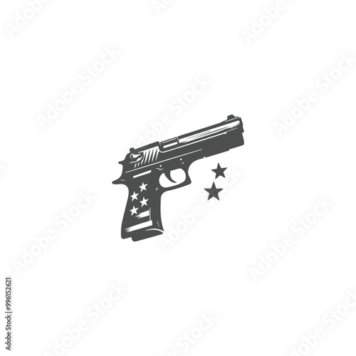 gun  pistol weapon