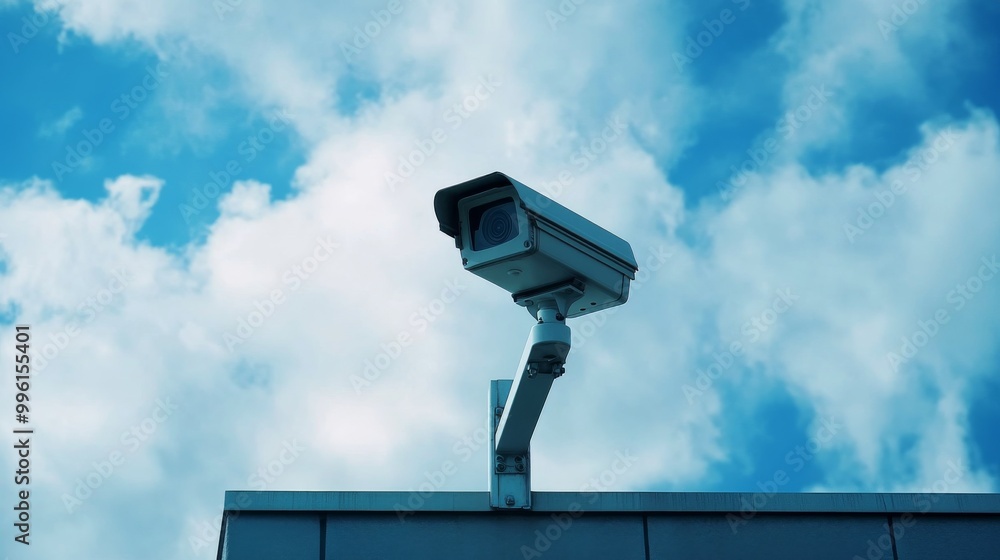 This picture of a security camera is great for showing safety and monitoring in your projects. This picture of a security camera is great for showing safety and monitoring in your projects.