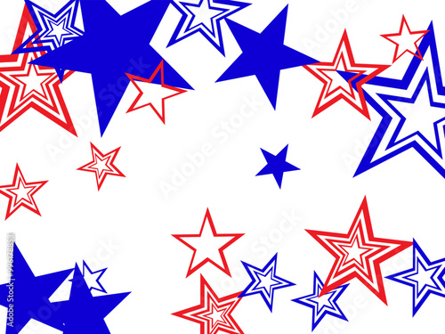 stars and stripes background