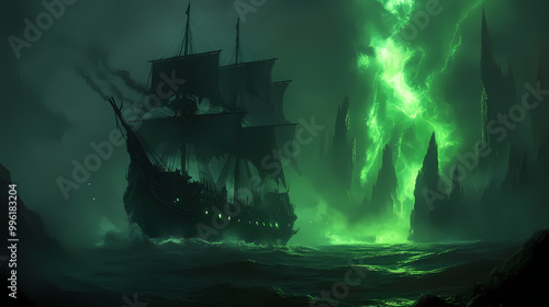 Generative AI, Phantom Vessel: Skeleton Crew and the Eerie Horizon