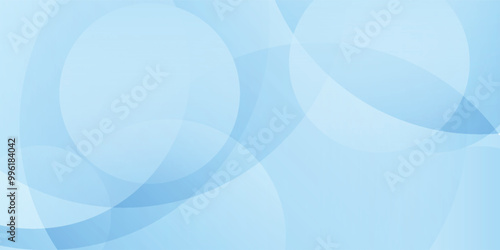 Abstract geometric background gradient soft light blue bokeh for Graphic Business background hitech technology digital design