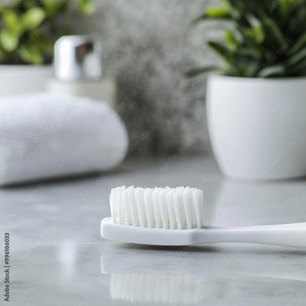 White toothpaste on toothbrush for cleaning teeth. Daily cleaning mouth and teeth for fresh breath. White toothpaste on toothbrush for cleaning teeth. Daily cleaning mouth and teeth for fresh breath.