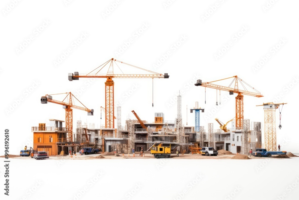 Construction architecture construction site white background. Image by rawpixel. Construction architecture construction site white background. Image by rawpixel.