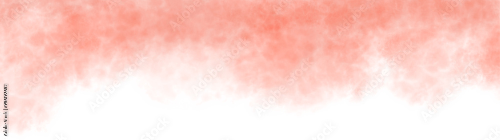 Fototapeta premium Orange Smoke Illustration
