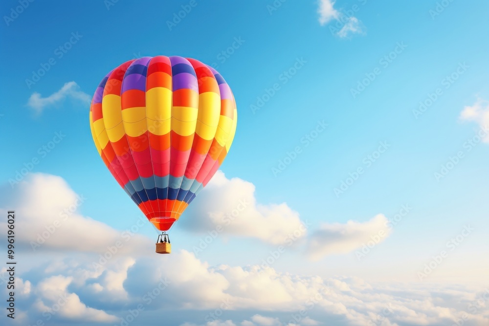 Naklejka premium Balloon backgrounds aircraft vehicle.