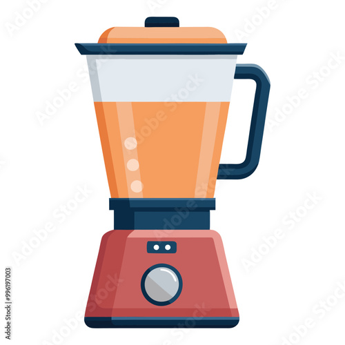 Blender vector illustration isolated on a white background