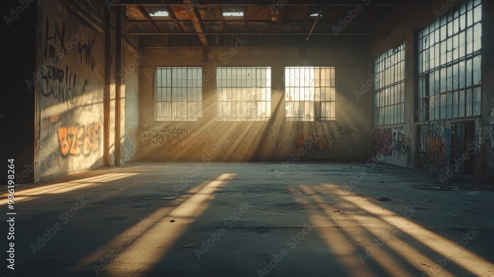 Exploring the Eerie Interior of a Graffiti-Covered Historic Factory Exploring the Eerie Interior of a Graffiti-Covered Historic Factory