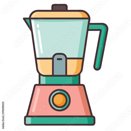 Blender vector illustration isolated on a white background