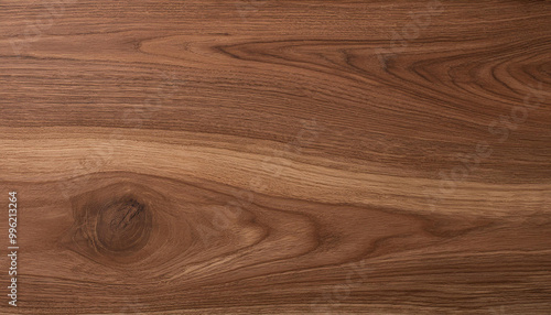 Brown walnut wood grain texture with beautiful natural grain pattern.