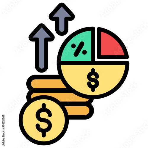 Profit Margin Icon