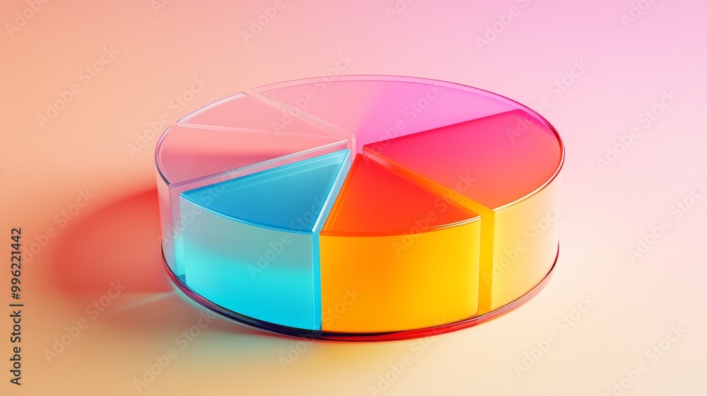 Fototapeta premium A 3D bar graph floating above a world map, with different regions highlighted, showcasing global financial performance and trends, creating a sense of international business perspective.