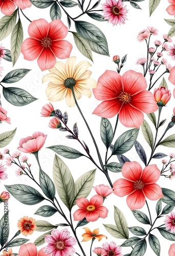 seamless floral pattern