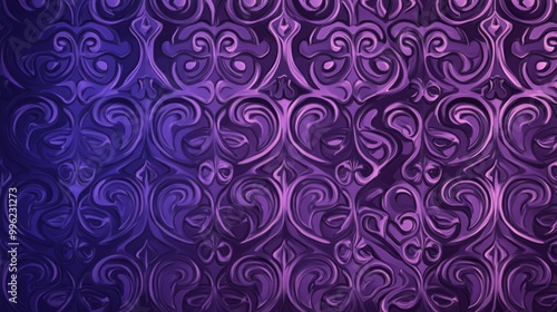 purple pattern 