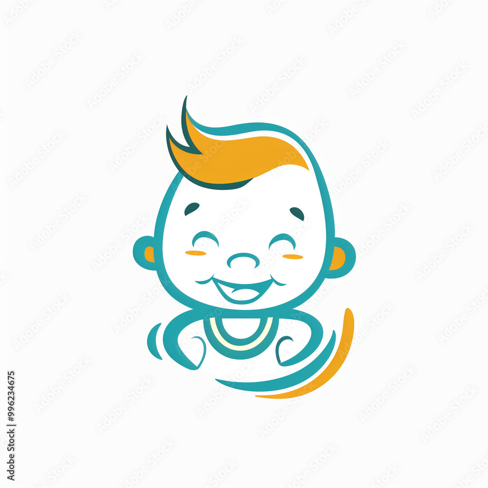 logo baby happiness logo baby happiness