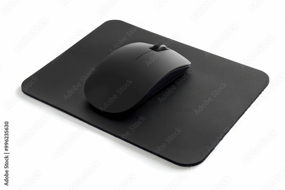 Blank mouse pad isolated with clipping path Blank mouse pad isolated with clipping path