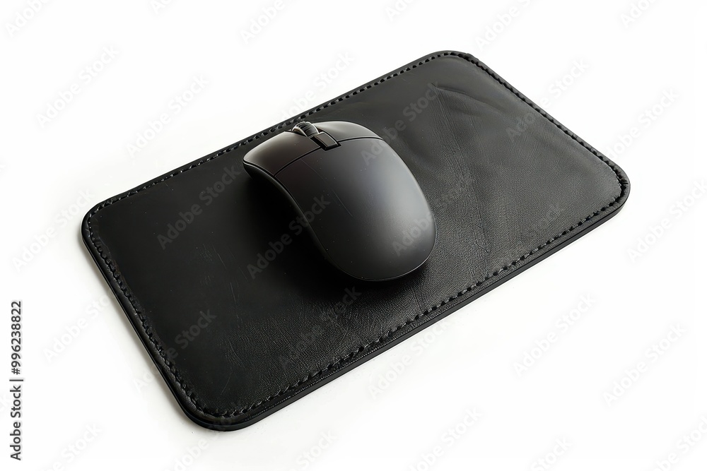 Isolated on white background computer mouse pad Isolated on white background computer mouse pad