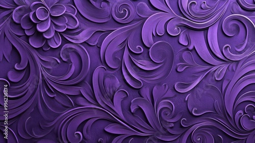 purple pattern 