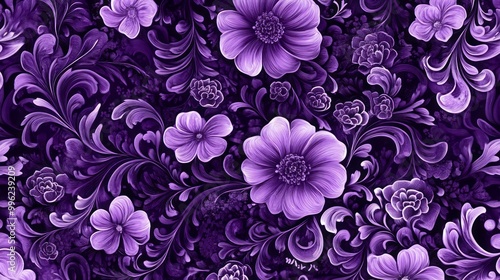 purple pattern 