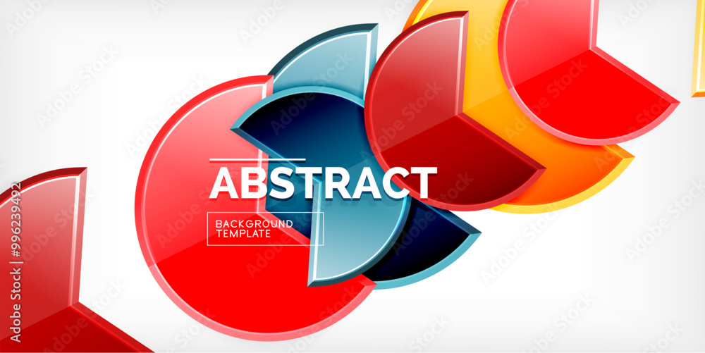 Trendy round shapes with triangular angle design element. Vector Illustration For Wallpaper, Banner, Background, Card, Book Illustration, landing page Trendy round shapes with triangular angle design element. Vector Illustration For Wallpaper, Banner, Background, Card, Book Illustration, landing page
