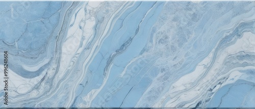 Abstract Blue Marble Texture
