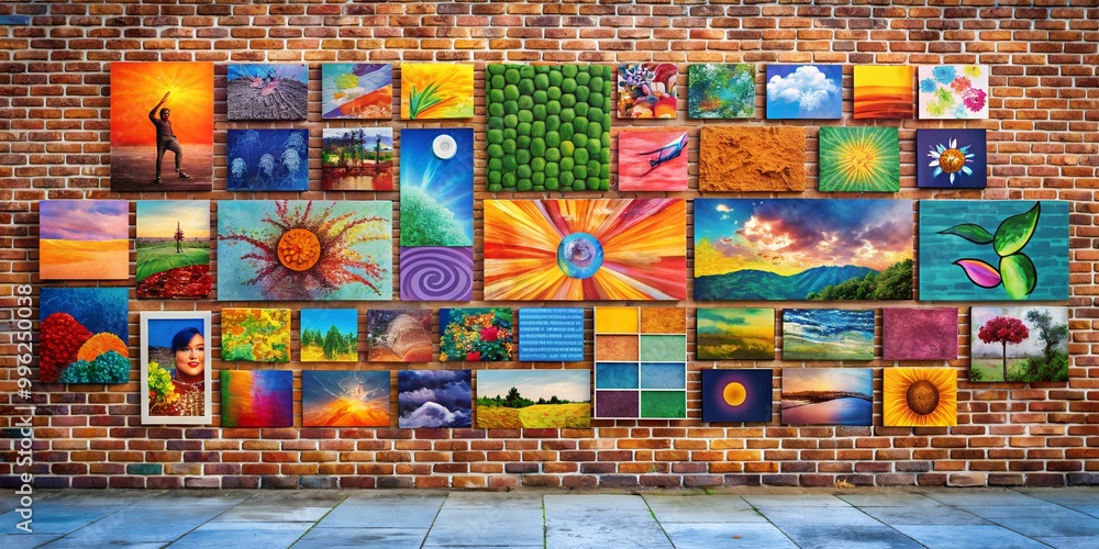 A picture on a wall informative Vibrant engaging Generative By AI A picture on a wall informative Vibrant engaging Generative By AI