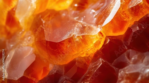 Richly colored carnelian wi...