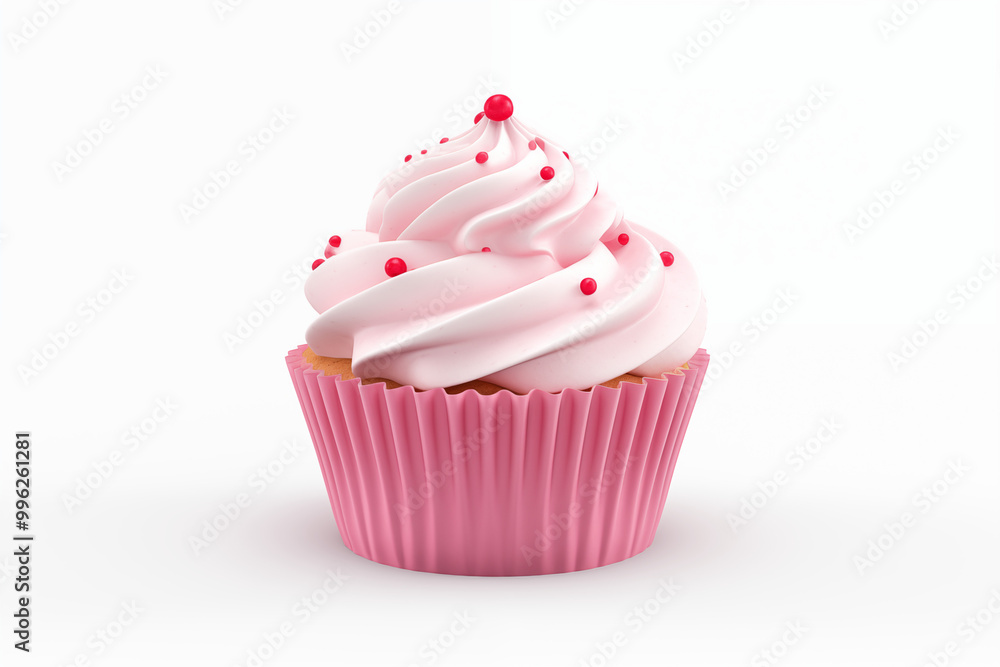 Cupcake on white background. Pastry related themes. Bakery professions. Cupcake making. Buying and selling cupcakes. Images for graphic designers. Cookbook. Isolated cupcake. Cupcake on white background. Pastry related themes. Bakery professions. Cupcake making. Buying and selling cupcakes. Images for graphic designers. Cookbook. Isolated cupcake.