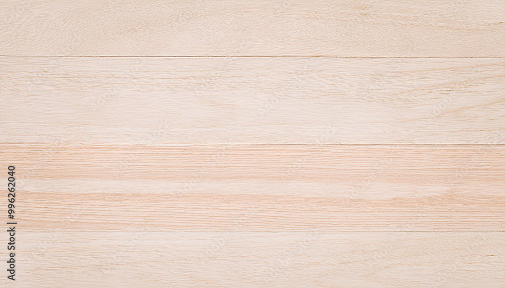 Light wooden plank surface with smooth texture and visible grain patterns Light wooden plank surface with smooth texture and visible grain patterns