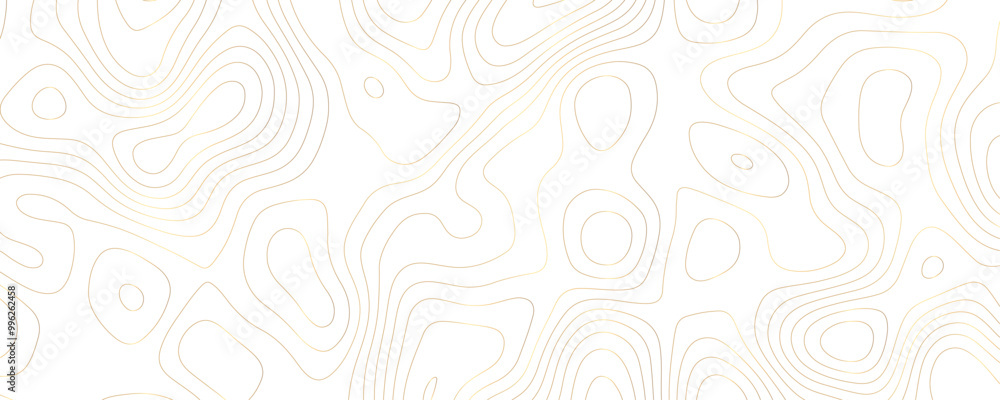 Luxury Topography Map Illustration Featuring Gold Contours and Wide Wavy Patterns for a Nature Travel Art Concept
Luxury Topography Map Illustration Featuring Gold Contours and Wide Wavy Patterns for a Nature Travel Art Concept