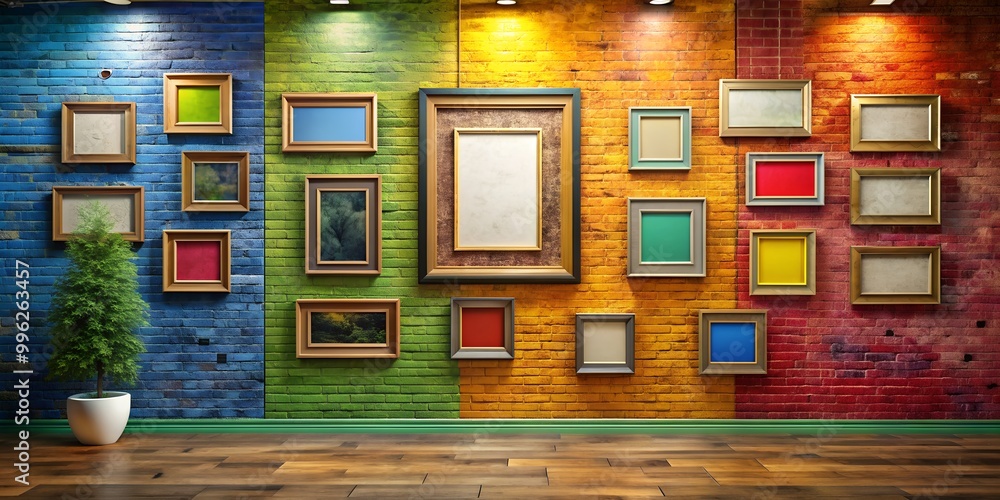 A picture on a wall informative Vibrant engaging Generative By AI A picture on a wall informative Vibrant engaging Generative By AI