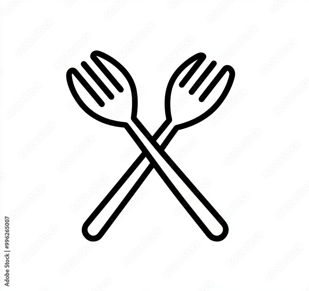 Isolated silver fork spoon and knife set on white background Isolated silver fork spoon and knife set on white background