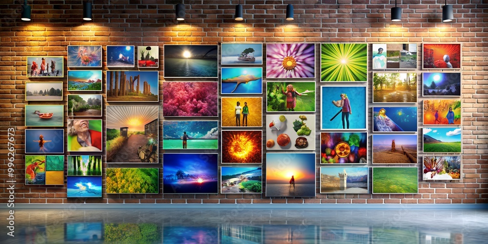 A picture on a wall informative Vibrant engaging AI-Generated Content A picture on a wall informative Vibrant engaging AI-Generated Content