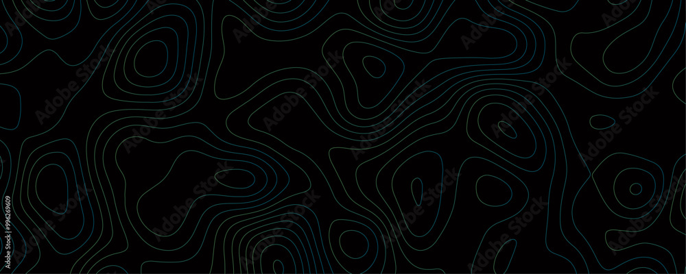 Abstract Black Topographic Terrain Design with Geometric Contours and Wavy Relief Patterns for a Mountain Travel Illustration
Abstract Black Topographic Terrain Design with Geometric Contours and Wavy Relief Patterns for a Mountain Travel Illustration