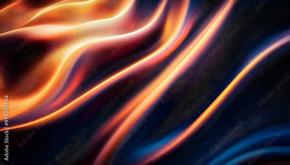 Fototapeta premium artifical generated wave design background abstract background wavy lines background ai ai generated image