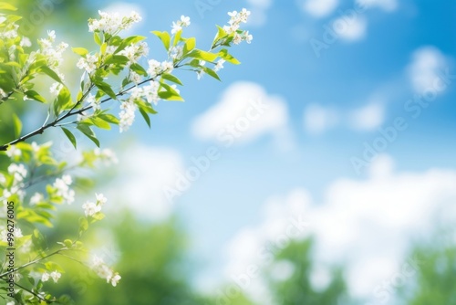 Spring nature sky backgrounds outdoors.