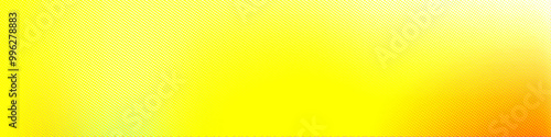 Bright yellow gradient color panorama background. Suitable for banner, poster, advertising. and various design works