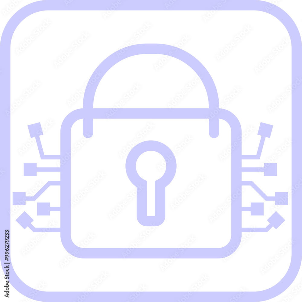 Cyber Security Icon Cyber Security Icon