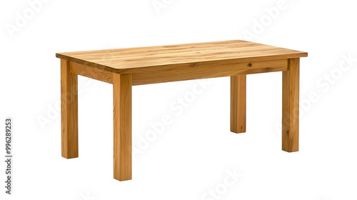 Table isolated on transparent background, png