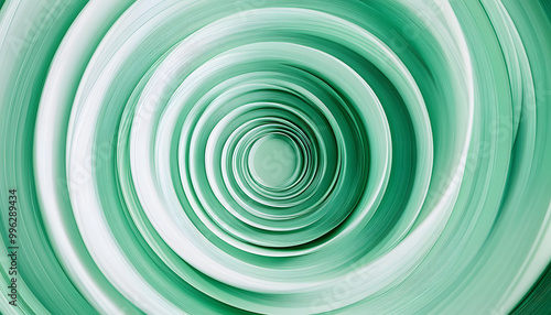 mint green abstract wallpaper made out of concentric circles