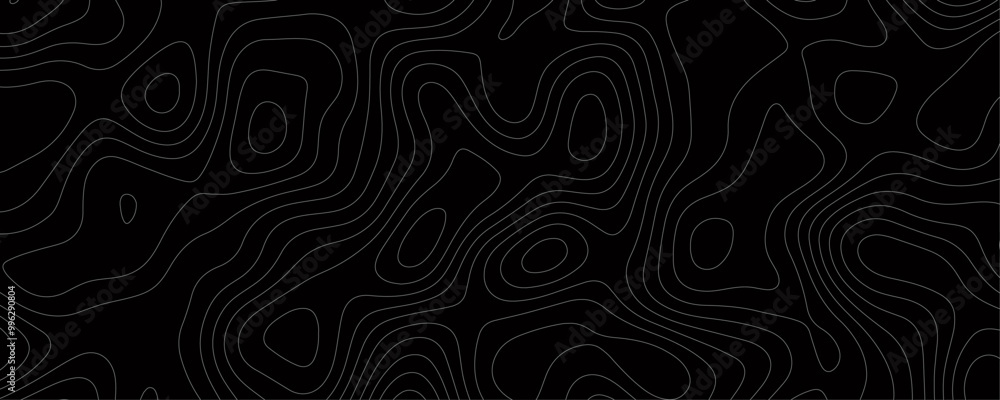 Topographic Adventure Map with Geometric Contours and Depth Patterns for a Black Background Hiking and Climbing Design
Topographic Adventure Map with Geometric Contours and Depth Patterns for a Black Background Hiking and Climbing Design