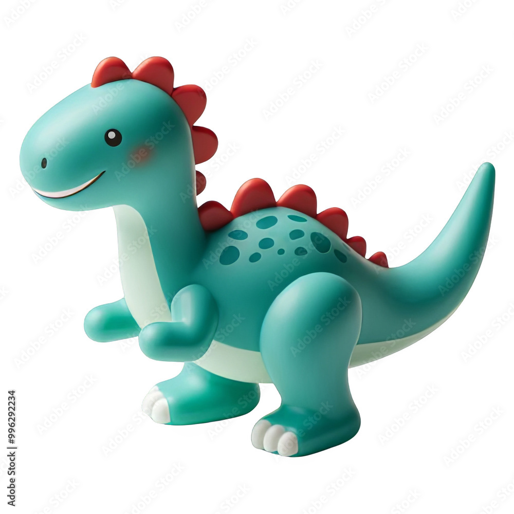 Dinosaur toy isolated on transparent background Dinosaur toy isolated on transparent background