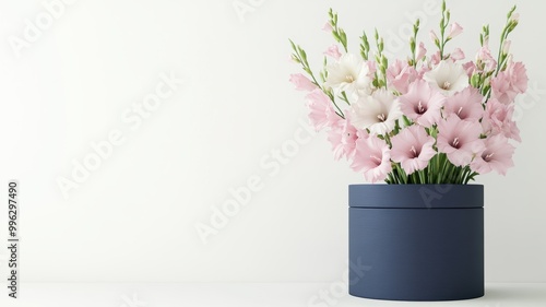 Charming gladiolus flowers ...