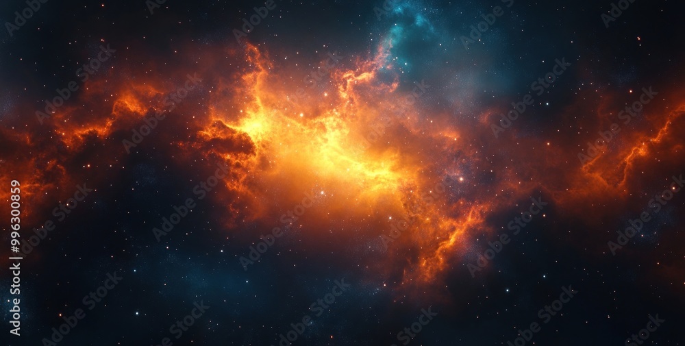 Nebula space background universe.