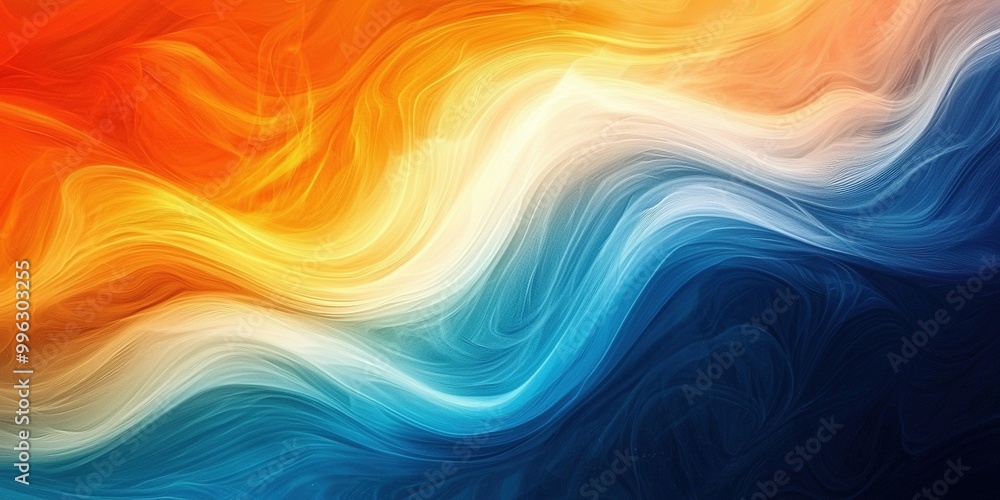 Wavy background with glowing colors. Texture abstract banner. Ai Generative Wavy background with glowing colors. Texture abstract banner. Ai Generative