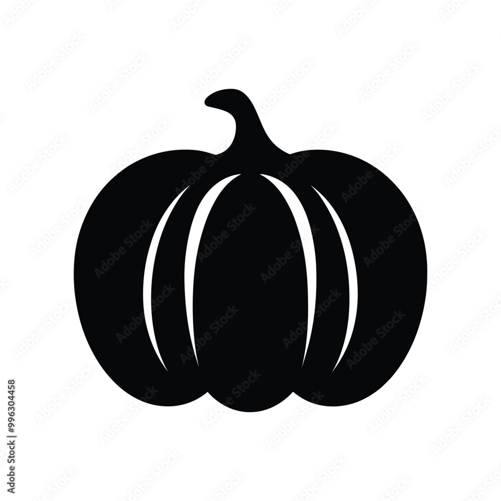 Halloween Pumpkin Silhouette Vector Halloween Pumpkin Silhouette Vector