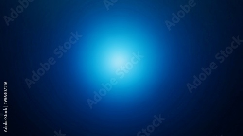 Blue gradient background wallpaper banner with a grainy texture blur blurred diffuse neutral deep indigo color tone photo