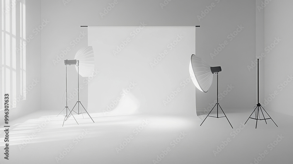 White minimalist background with an isolated product, professional studio lighting, sharp and precise White minimalist background with an isolated product, professional studio lighting, sharp and precise