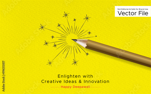 Creative concept for diwali festival.