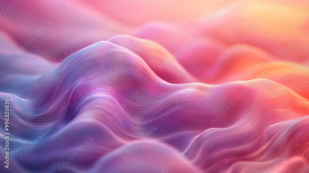 Obraz premium Abstract smooth texture with gradients in soft focus,